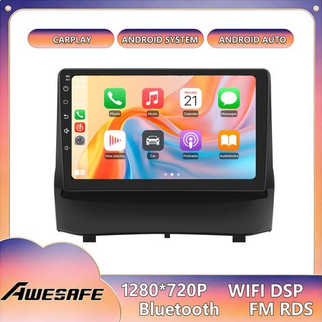 AWESAFE Radio de Coche Android 13 para Ford Fiesta (2009-2014) 4GB+64GB con Pantalla Táctil de 9'' CarPlay Android Auto GPS Bluetooth FM (1/5)