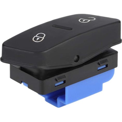 Qiilu Auto-Zentralverriegelungs-Steuerschalter, Zentralverriegelungs-Steuertaste für 5 MK5 1K0962125B (1/5)