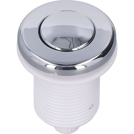 Kit de bouton-poussoir pneumatique pour broyeur d'évier et baignoire balnéo avec tuyau d'air (125-250 V).