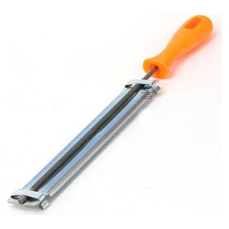Lime ronde Ø 4,8 mm. Porte lime d'affûtage Hobby (1/4)