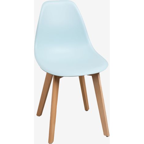 Sedia da pranzo in polipropilene e legno di faggio Scand Nordic SKLUM
