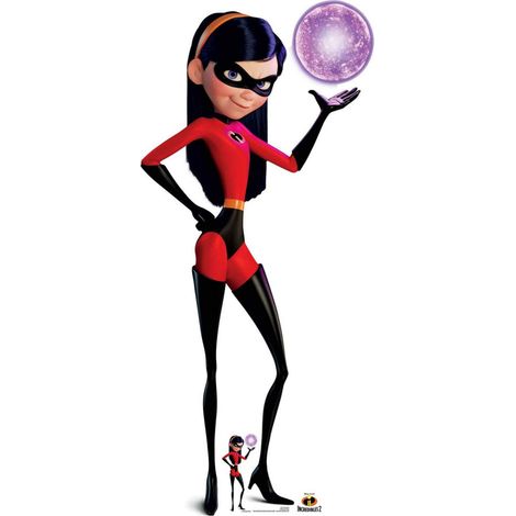 Figurine en carton Violette Parr Les Indestructibles Hauteur 148 cm (1/5)