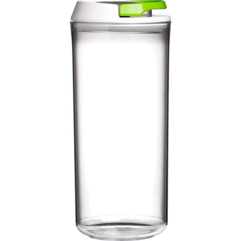 Interiors by Premier Transparent Food Storage Container, Storage Jar with Airtight Seal Lid, Coffee, Tea & Sugar Canister for Home