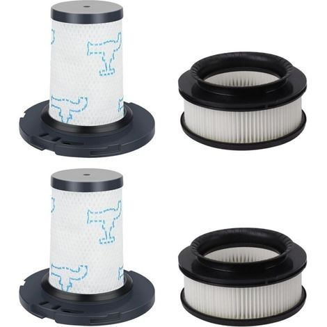 Ensemble 4 Filtres HEPA de Rechange pour Aspirateurs Rowenta X Force Flex Modèles Animal (1/4)