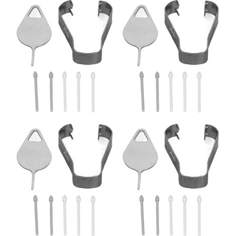 20 Stiftspitzen für Tab S6, einfache Installation, 4 Pinzetten, 4 Auswurfwerkzeuge, robustes ABS, SM P610, Ersatzspitzen für Tab S6 (1/5)