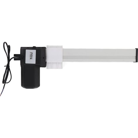 Actionneur linéaire électrique miniature Fy014, moteur 24 V, course de 249 mm, force de 4 000 N, vitesse de 4 mm/s