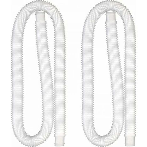 Piscine Tuyau, Piscine Tuyau de remplacement, piscine tuyau 1.25inch Diamètre piscine remplacement tuyau Compatiable avec INTEX pompe 2pcs (1/5)