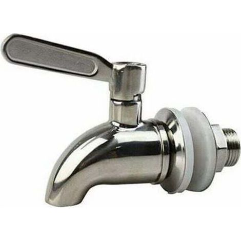 ROBINET LAITON CHROMé AQUA-TECHNIQUES DE PURIFICATEUR D'EAU à GRAVITé BRITISH BERKEFELD-16mm (1/2)