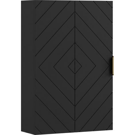 Armoire murale de salle de bain, armoire à pharmacie murale meuble de rangement avec étagère réglable (1/5)