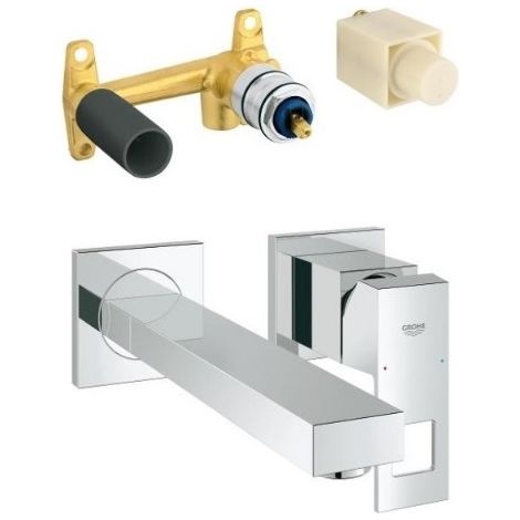 Mezclador de lavabo de pared GROHE Eurocube M (1/5)