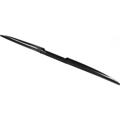 Lot de 3 ailerons arrière universels pour voiture, réduisant la friction de l'air et optimisant le flux d'air. Aileron haute performance noir brillant. (1/5)