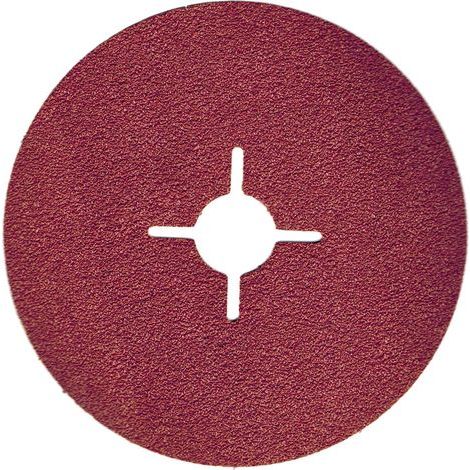 50 Disques abrasifs, Grain 100, Diamètre 115 mm, Pour meuleuse d'angle, Travaux de ponçage