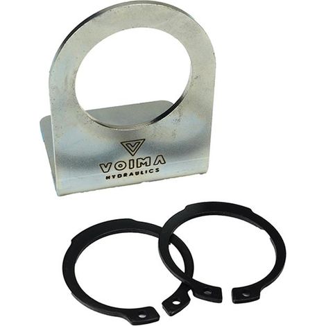 Einzelhalter mit Sprengringen für voima Euro Push-Pull Schnellkupplungen (1/2)