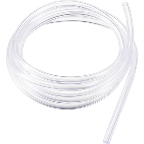 PVC Tuyau Tube 3mm(0.11") ID x 5mm(0.19") Diamètre Exterieur 1.5m Transparent Vinyle Tubes Plastique Flexible Eau Tuyau (1/3)