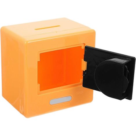 Mini coffre-fort en plastique pour ranger les affaires des enfants (1/5)