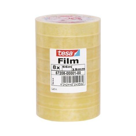 TESA Standard 66 m Polipropileno (PP) Transparente 8 pieza(s) (1/3)