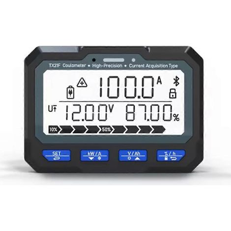 TX21 Coulombmeter für Android, Batterieladestandsanzeige, Bluetooth-C-Leistungsanzeige (1/5)