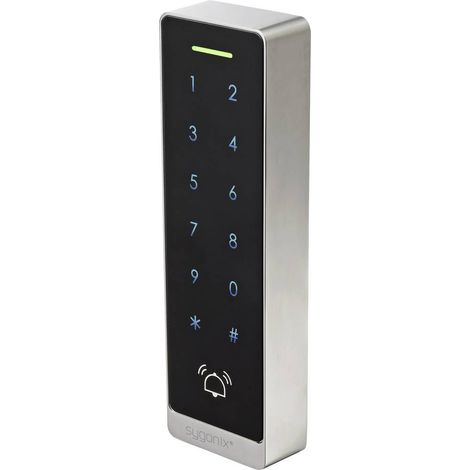 Sygonix SY-7372600 Tastiera numerica con RFID Da parete 12 V/DC, 18 V/DC IP66 con tastiera illuminata, con touchscreen (1/5)