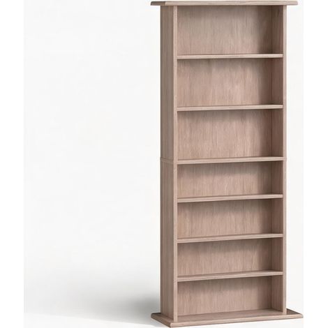 Meuble de rangement de bureau madeira Natural 58 x 24 x 126,3 cm (1/5)