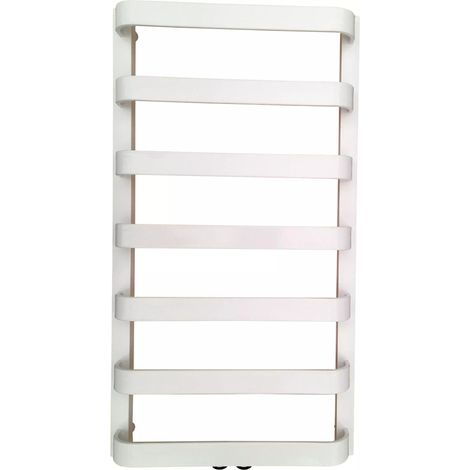 Radiador eléctrico Hydroland Misaki Duo blanco 970x540 mm 556 W
