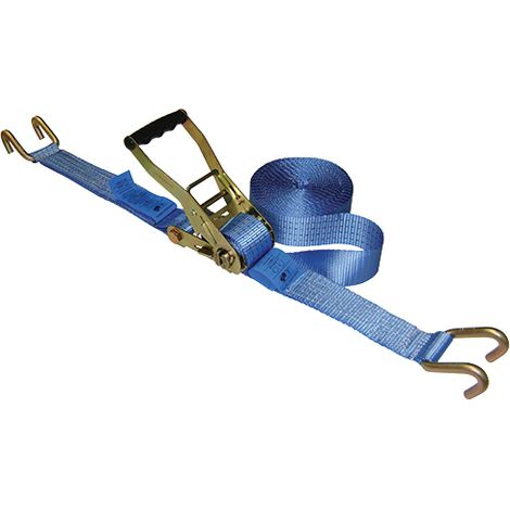 SANGLE D'ARRIMAGE À CLIQUET 1 PARTIE LARGEUR 25 MM LONGUEUR 5 MÈTRES - IDMAT