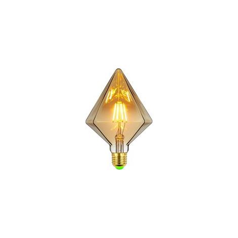 Ampoule LED rétro 4W blanc chaud 2500K, grande ampoule sphérique en cristal, 220V, culot à vis Edison E27, ampoule décorative spéciale (1/5)