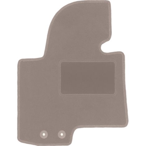 Fahrermatte aus Velours für: Kia Sportage III SUV (2010–2015), beige