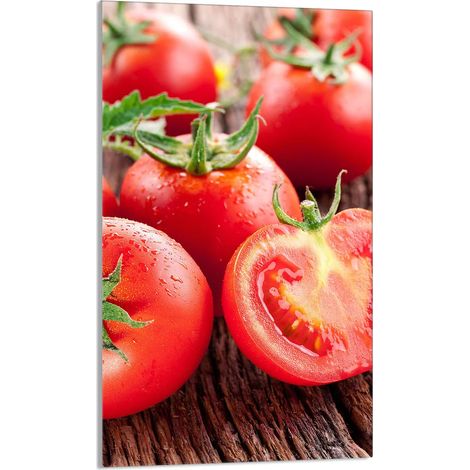 Planche à découper en verre 30x52 tomates (1/5)