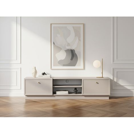 BOBOCHIC - Meuble TV 2 tiroirs 150 cm LORINA (1/5)