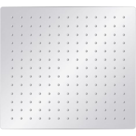 Maison Exclusive - Testa Doccia a Pioggia in Acciaio Inox 304 30x30cm Quadrata