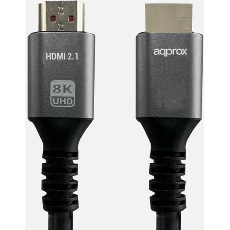 APPROX HDMI 2.1 cavo (maschio-maschio) 8K 2,00 m. HDCP 2.2 brand