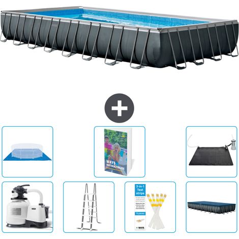 Ultra XTR Pool Rechteckig - 975x488x132 cm - 8-teilig S562