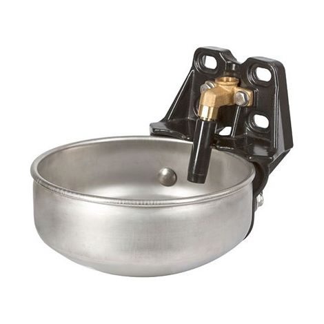 Abreuvoir en acier inoxydable et en fonte - E21 - 5 litres Kerbl