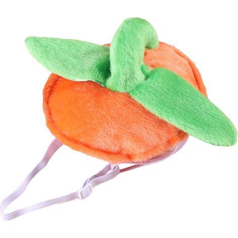 Costumes de citrouille réversibles pour chien d'halloween, doux et chaud, réglable, pour animaux de compagnie, pour les fêtes de Cosplay, accessoires Photo, chapeau (1/5)