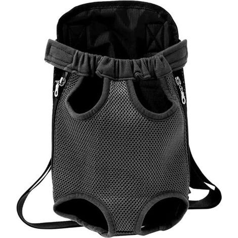 Sac à Dos Chat et Chien, Sangle à Dos pour Animal de Compagnie et Porte-Chien, Adapté aux Voyages, Randonnées et Camping Petits (1/4)