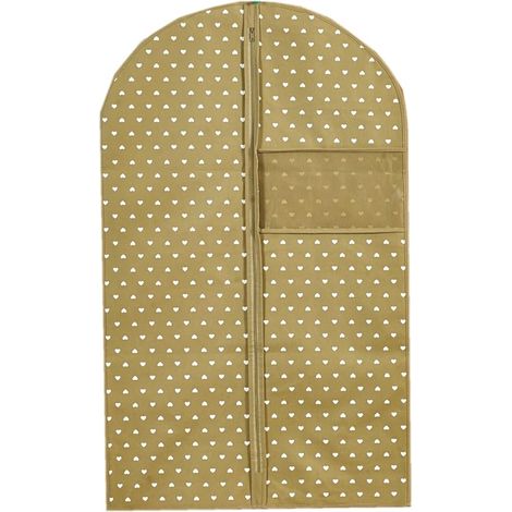 King Home BEIGE TNT COVER 60x100h cm mit Reißverschluss und transparentem Fenster (1/4)