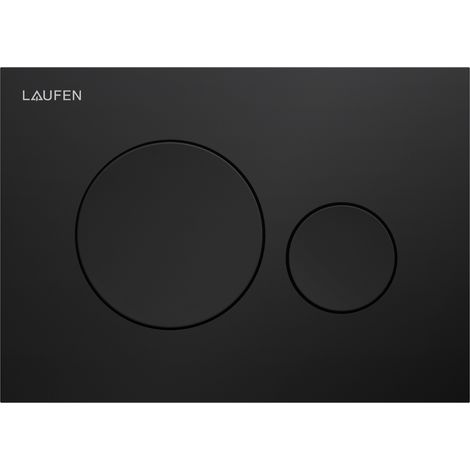 Laufen INEO - Betätigungsplatte, schwarz matt H9001147160001 (1/2)