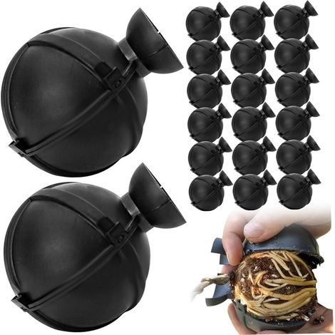 Lot de 20 cosses de marcottage aérien universelles 8 cm pour Branches 0, 8 à 2 cm, ventilées et autobloquantes, pour Le Jardinage, Fournitures Jardinage, Outils, Boule greffag