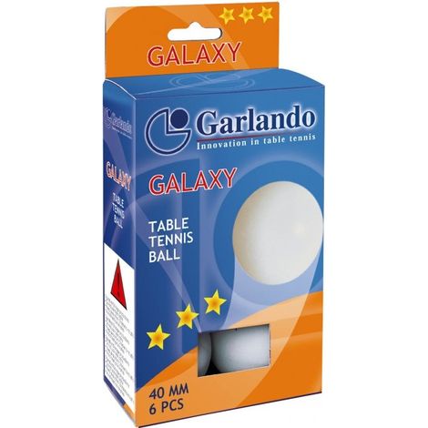 6 palline Galaxy - 3 stelle - ping pong