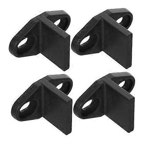 guides de sol robustes pour porte de grange, alignement stable de la porte coulissante, installation facile avec outils (1/5)