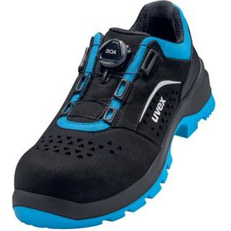 uvex Halbschuhe 2 xenova S1P blau schwarz Weite 10 Größe 37 (1/5)