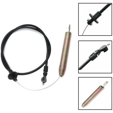 - Câble D'engagement de Plate-forme, 175067 169676 21547184 Câble D'embrayage de Plate-forme pour Tracteur Tondeuse à Gazon Craftsman AYP-LT avec Plate-forme de 42" (1/4)