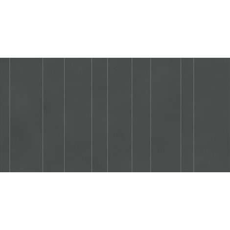Carrelage effet Béton Gris Nuit Ridge 120x60x0,9 cm Mat Montera - Mur intérieur (vendu par carton de 1,44 m²) - RO'MA CARRELAGE
