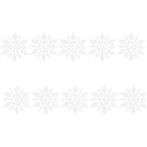 5 flocons de neige à suspendre pour Noël