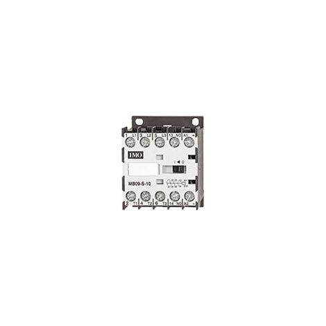 Mini contacteur 3P 4KW 9A - bobine 400VAC - 1NO - rail DIN - MB09 IMO