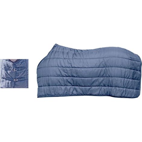 145 cm, Blu Navy: Sottocoperta piumino da 200g per cavalli modello Lovund