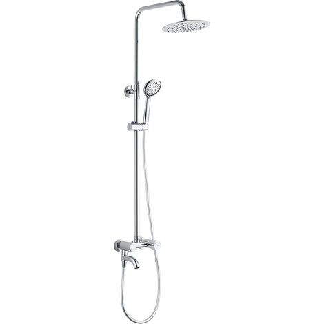 Colonna doccia con rubinetto argento nortes Kuchinox (1/3)