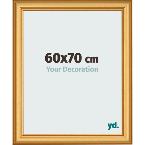 yd. - Cadre photo 60x70 - Or Mat - MDF - Lazio