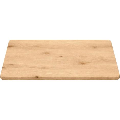Rallonge pour tables en chêne huilé bords biseautés largeur 100 cm (50 cm) PALERME (1/3)