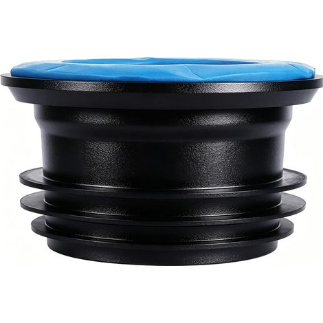 Junta para inodoro, brida de goma impermeable universal, antifugas sin cera  Kit de reemplazo de aislamiento para inodoro, duradero y bloquea el agua contaminada (1/5)